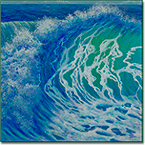 Azure Wave by Joan Hansen