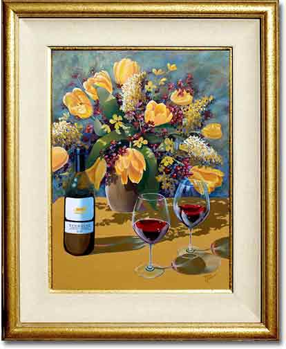 Exquisite Bouquets framed