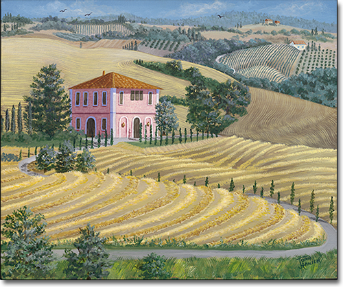 Tuscan Gold by Joan Hansen
